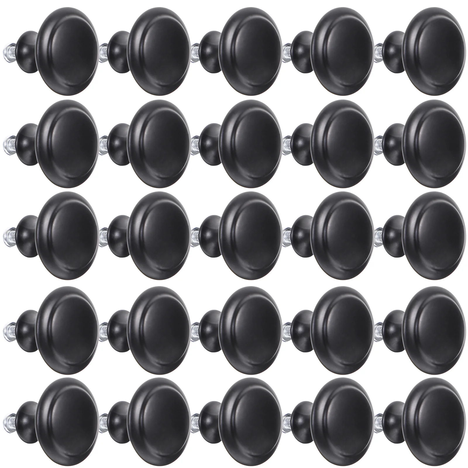 

Round Handle Metal Cabinet Pulls Knobs Drawers Dresser Replacement Furniture Parts Vintage