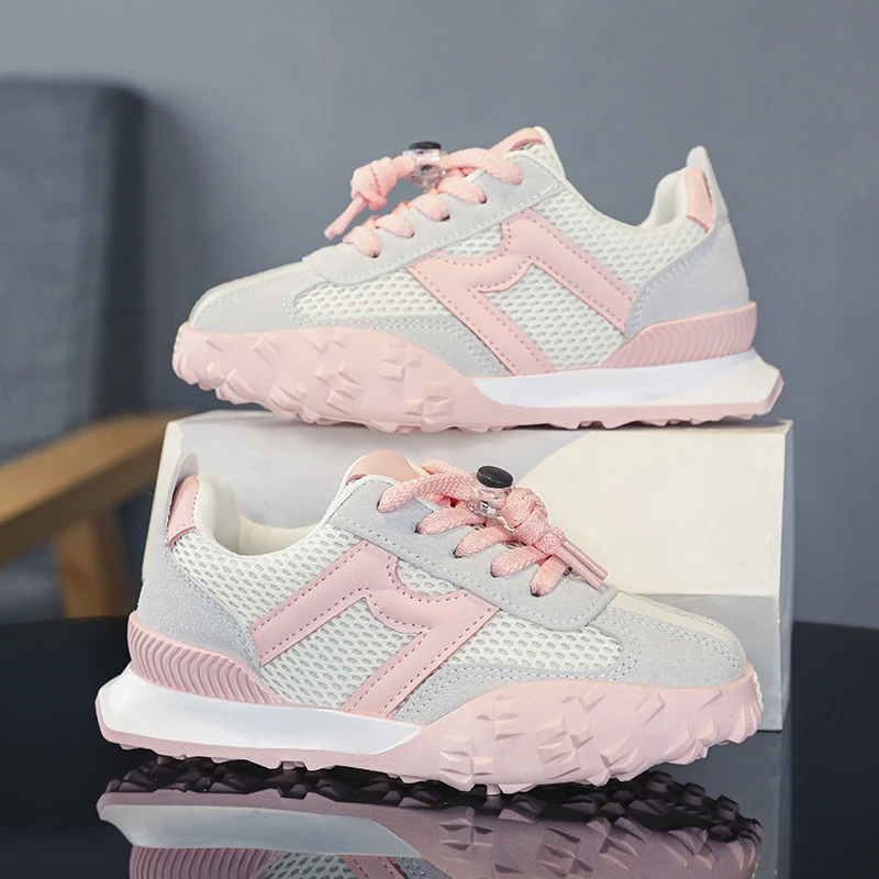 2023 Children's Sports Running Shoes Boys and Girls' Training Golf Shoes Children's Non-slip Golf Walking Shoes Size 22-36