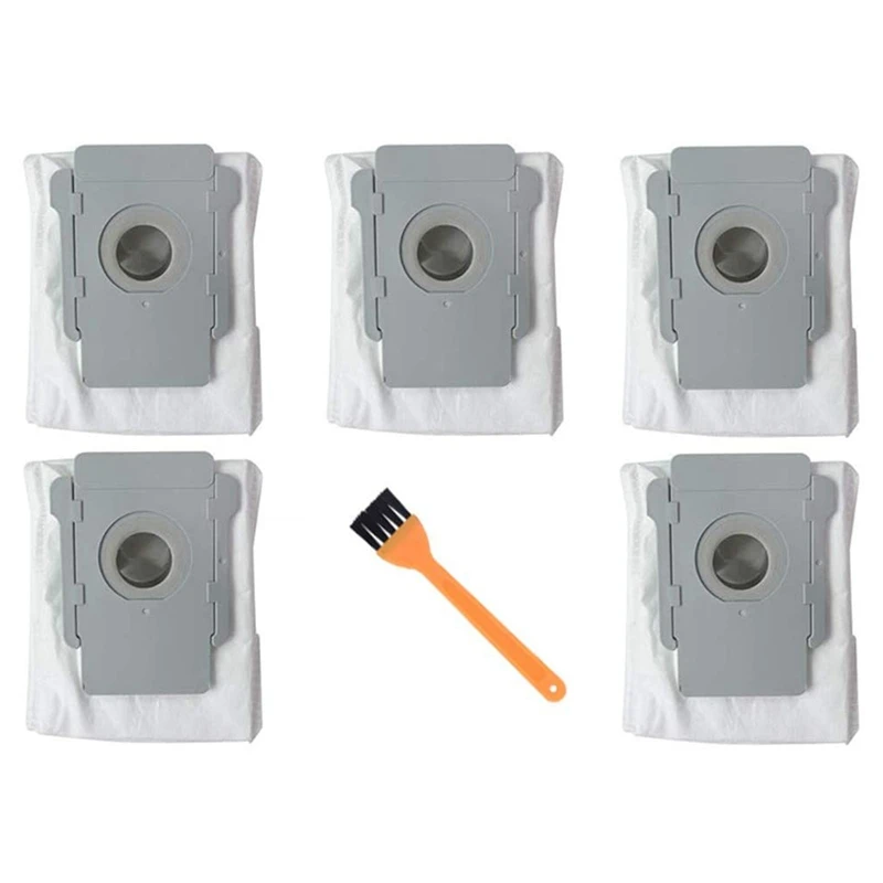 Вакуумные мешки для пыли 5 упаковок совместимы с Irobot Roomba I7 +/I7 Plus удаления грязи