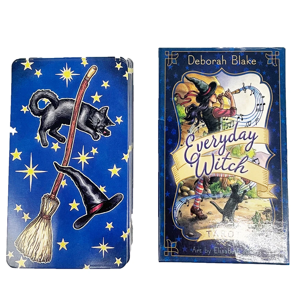 

Everyday Witch Tarot Deck Cards Oracle Deck Divination Fate High Quality Family Holiday Party Playing Tarot Cards Board Games