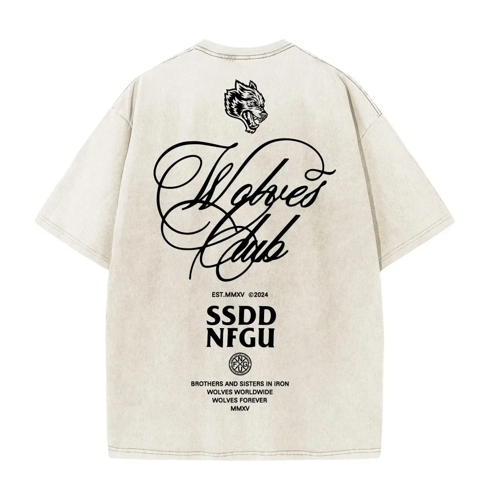 Винтажная спортивная футболка унисекс DARC в стиле хип-хоп