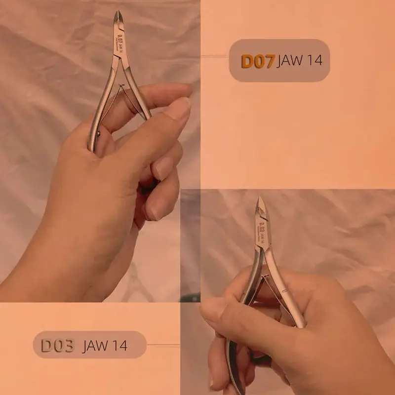 Оригинальные щипцы NGHIA D03D07 базовый триммер для ухода за ногтями ножницы 14 мм