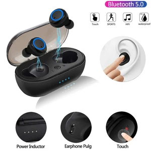 y20 tws earphone bluetooth sport headphones stereo earbud wireless in ear earphone with mic for all smartphone headsets free global shipping