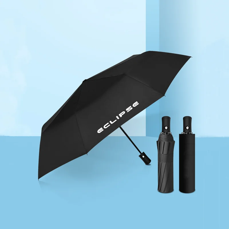 

Strong Fully Automatic Umbrella Folding Rain Men Women Luxury Business Umbrella For Mitsubishi Eclipse Accessories