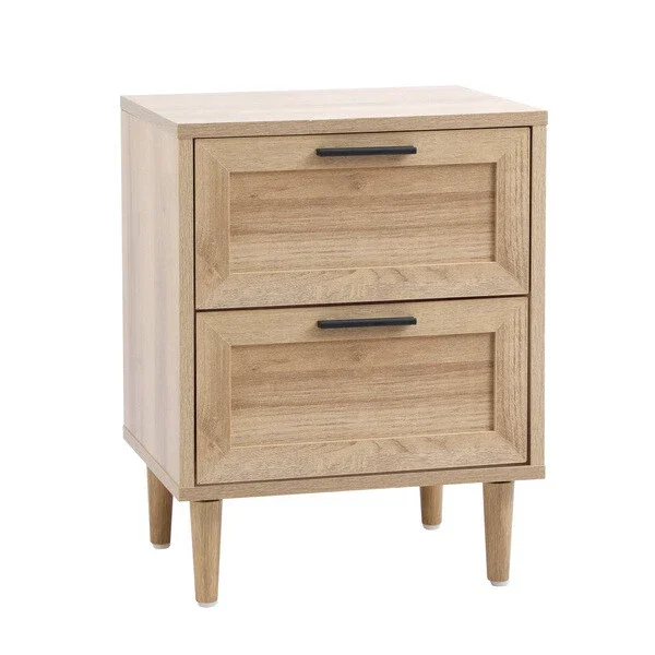 Фото Wünschens Werte Nachttische Mit Einem Holz Misch Finish Mit Geformten Nachttischen Aus Holz №4