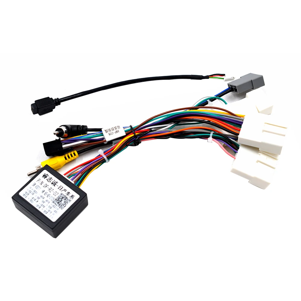 Player Cable Plug Canbus Fitting Adaptor Dash Kits For Nissan Sylphy Sentra Kicks Qashqai X-trail Navara Terra Rzc