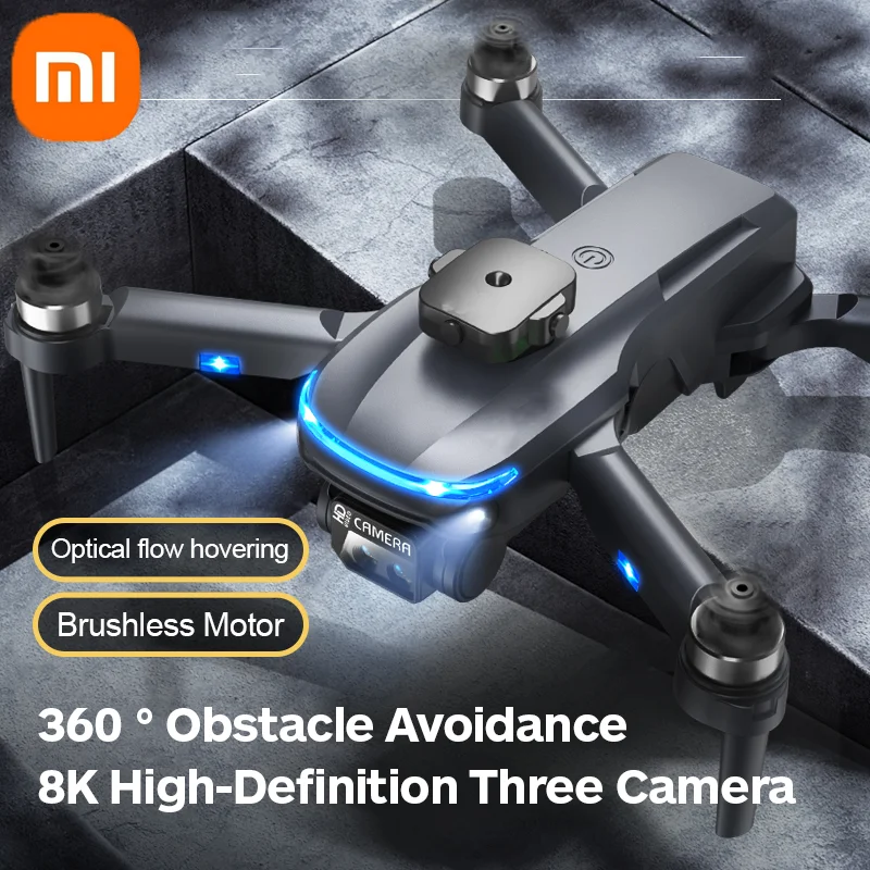 

Xiaomi 8K GPS HD Drone RC 5000M Brushless ESC Professional Three Camera Aerial Photography Obstacle Avoidance Aircraft 2023
