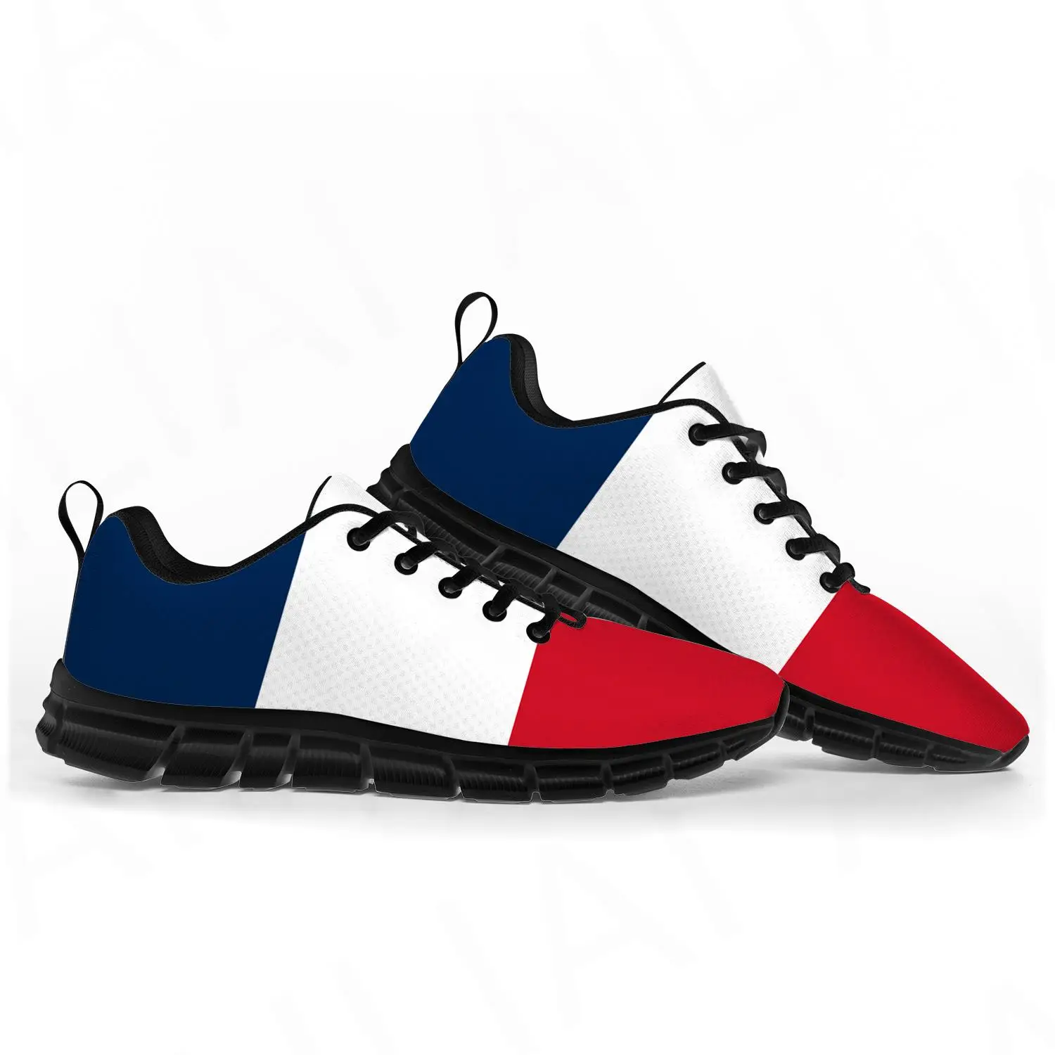 

Спортивная обувь с французским флагом, мужские, женские, подростковые, детские, детские кроссовки, французская Повседневная Высококачественная обувь на заказ для пар