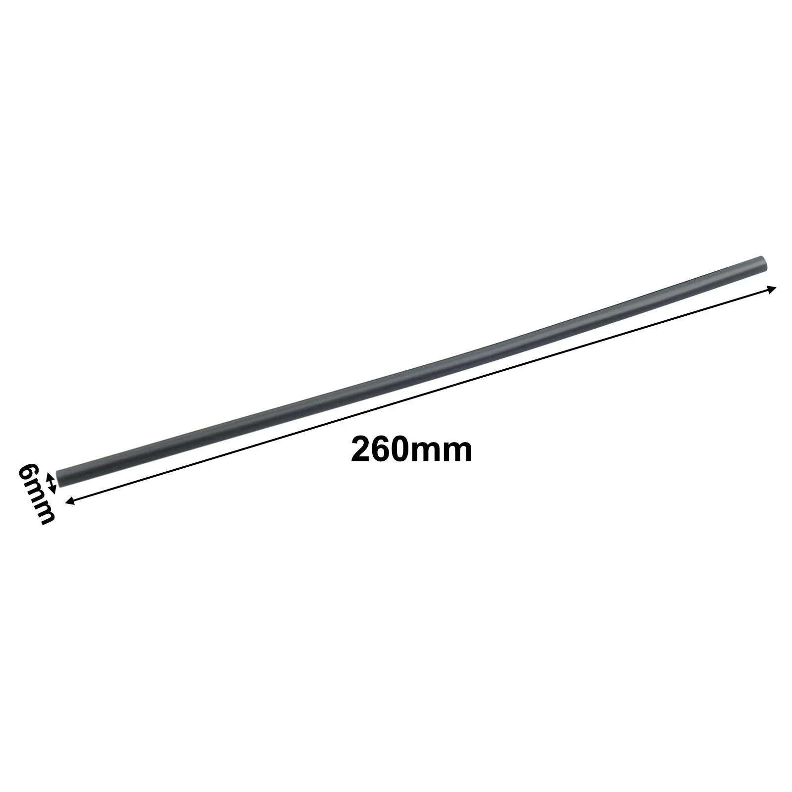 100 шт. гибкая труба для напитков 26 см