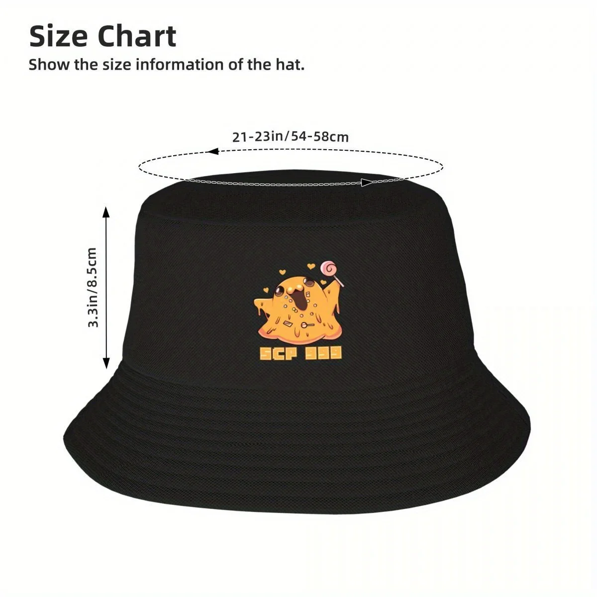 Фото 2026 Scp 999 Bucket Hat модная кепка для гольфа, женская и мужская шляпа №4
