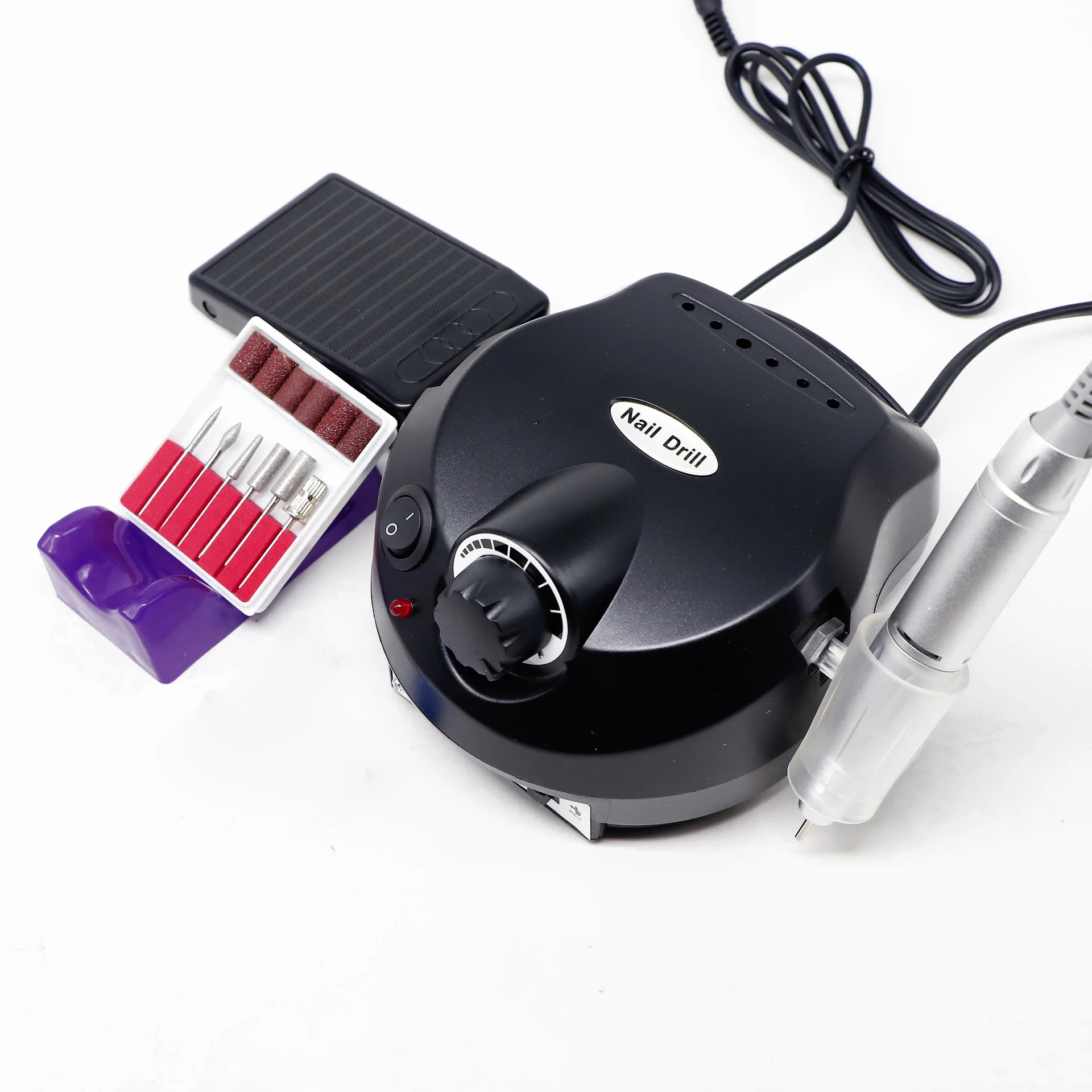 202 электрическая шлифовальная машина для ногтей 35000 об/мин машинка маникюра