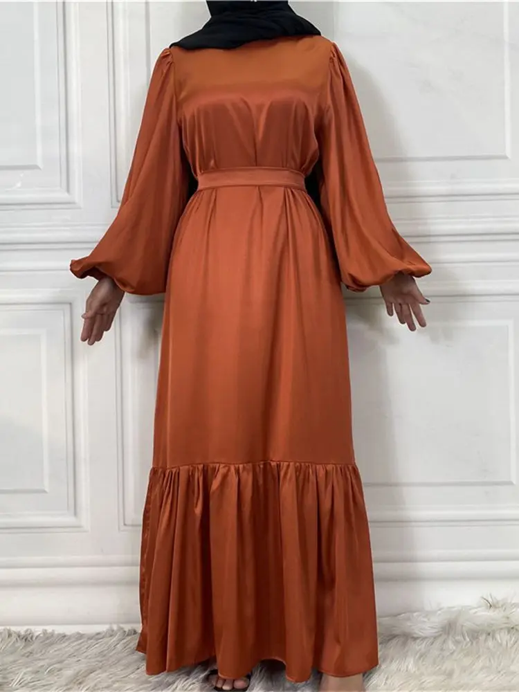 Vestido Longo Ramadan Abaya Turkey Islam Arabic Muslim Modest Long Hijab Dress For Women Kaftans Robe Longue Femme Musulmane