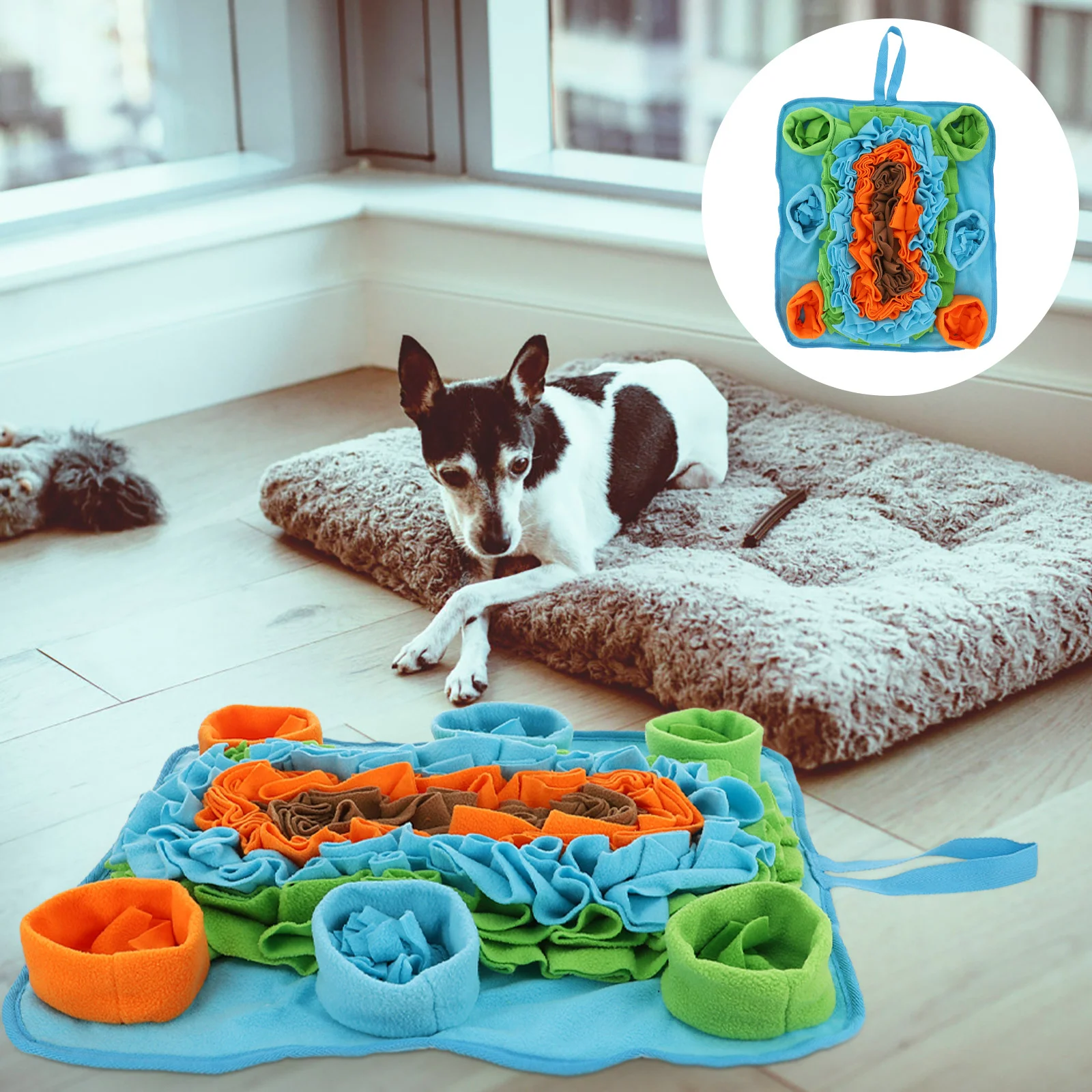 

Подушка для собаки, щенка, ножницы, коврик для дрессировки домашних животных, квадратный коврик для дрессировки собак