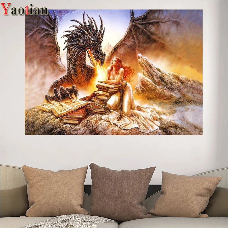 Алмазная живопись искусство стразы вышивка стразами крестиком животное