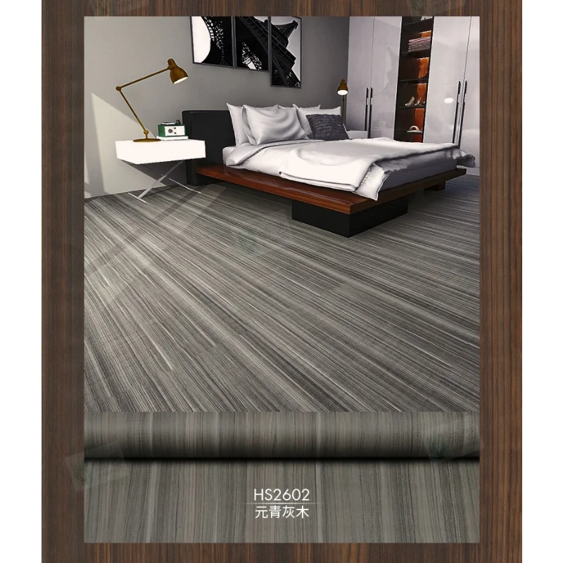 

Self-Adhesive Wood Grain Stickers Cement Tiles Thickened Household Floor Bedroom