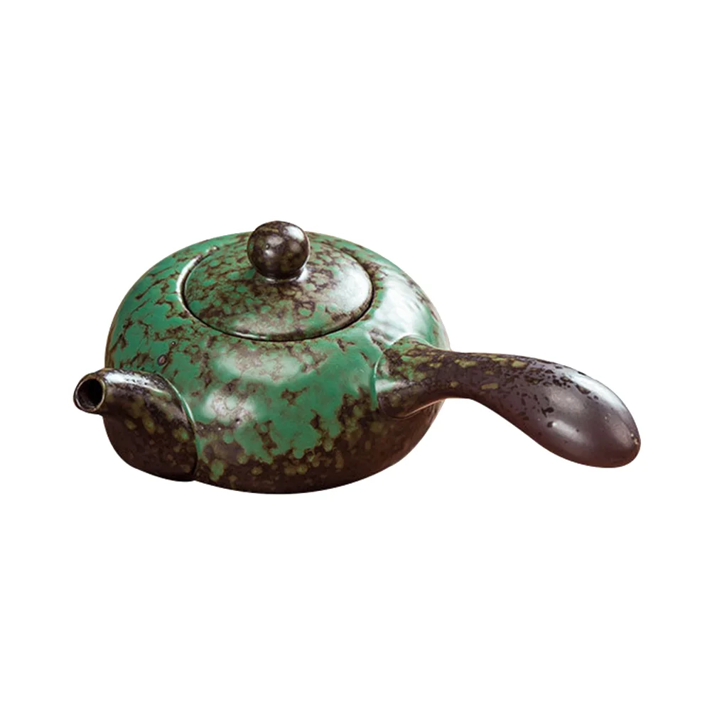 

Tea Porcelain Kettle Pot Teapot Set Ceramic Water Accessory Household Cute Rotating Chinese Cup Maker Japanese Rotation