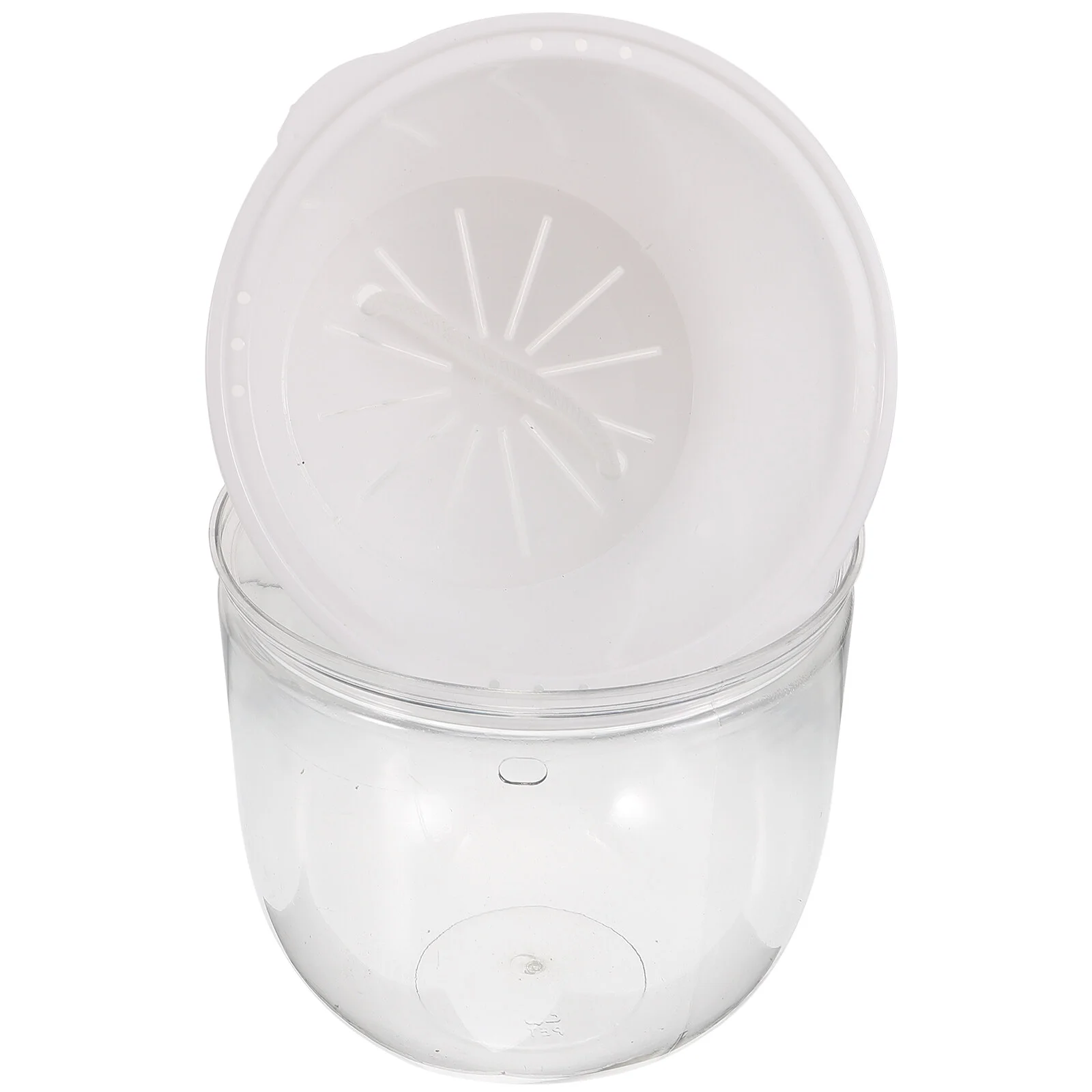 

Containers Outdoor Plastic Small Pot For Plants Planters Nursery Pots Orchid Indoor Suspended Flowerpot White Outside