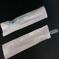 100pcs 1ml 2ml 3ml 3ml l sterile transfer pipettes plastic pasteur pipette dropper with independent paper plastic packaging