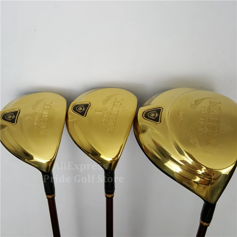 

2022 New Majesty Prestigio 9 Golf Driver Maruman Golf clubs Golf Wood 3 5 Fairway wood Graphite Shaft with headcover