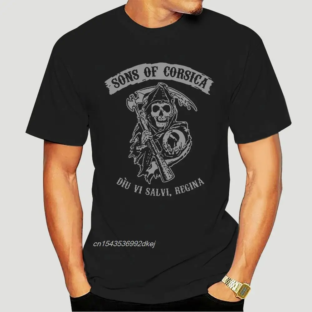 

Men T Shirt Tee Shirt SoA Corsica Corsica Tshirts Women T-Shirt 1820D