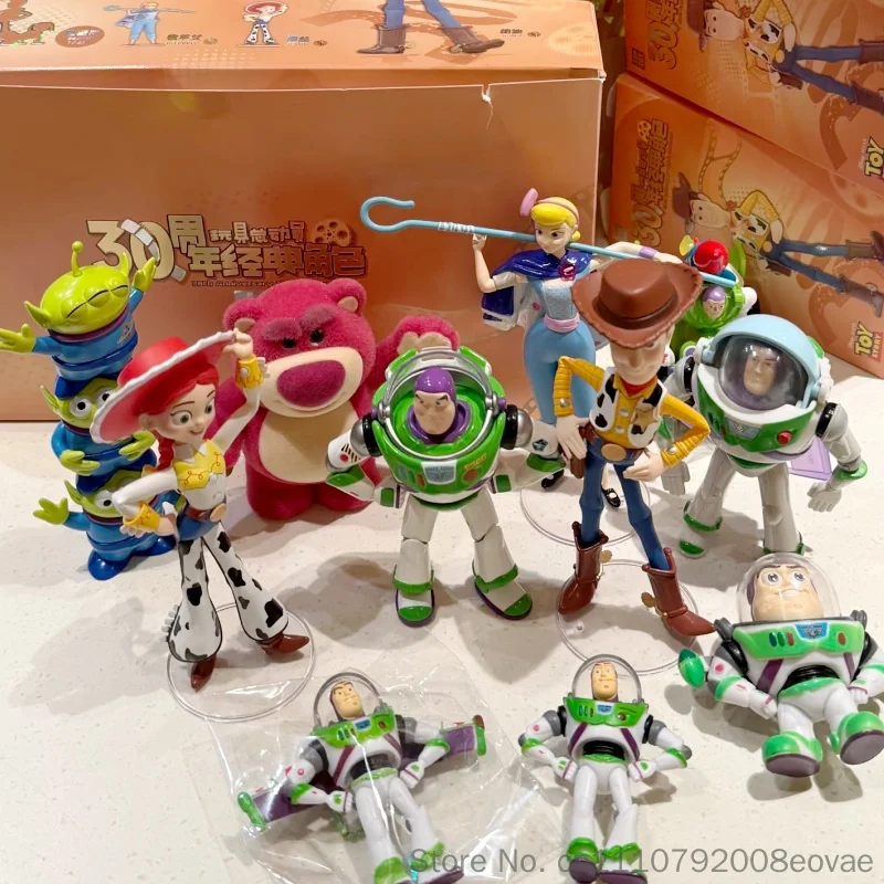 Горячая новинка: Коллекционная фигурка Базза Лайтера к 30-летию Disney Toy Story в слепой коробке — игрушка-персонаж для декора стола, подарок. В наличии. (art.: 3920db2f316ae) - 3920db2f316ae