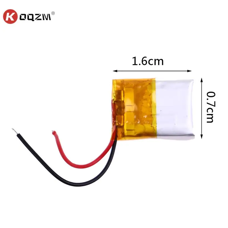 

1pcs 3.7V 40mAh 401215P Lithium Polymer Rechargeable Battery For MP3 DVD Toy Watch Selfie Stick Hearing Aid Reading Pen Cells