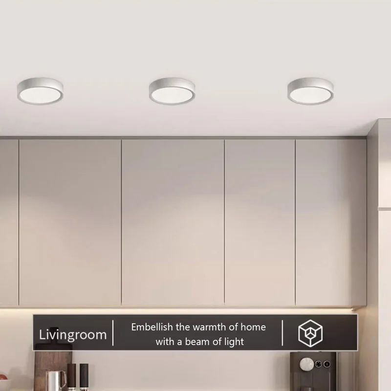 

Современные светодиодные потолочные лампы ультратонкие панельные светильники для гостиной, ресторана, спальни, коридора, Потолочная люстра, осветительный прибор