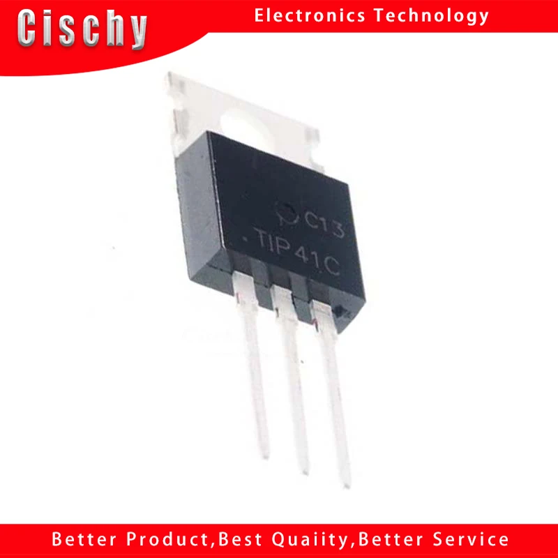 10 шт. TIP41C TO220 TIP41 TO-220 Новый и оригинальный IC | Строительство ремонт