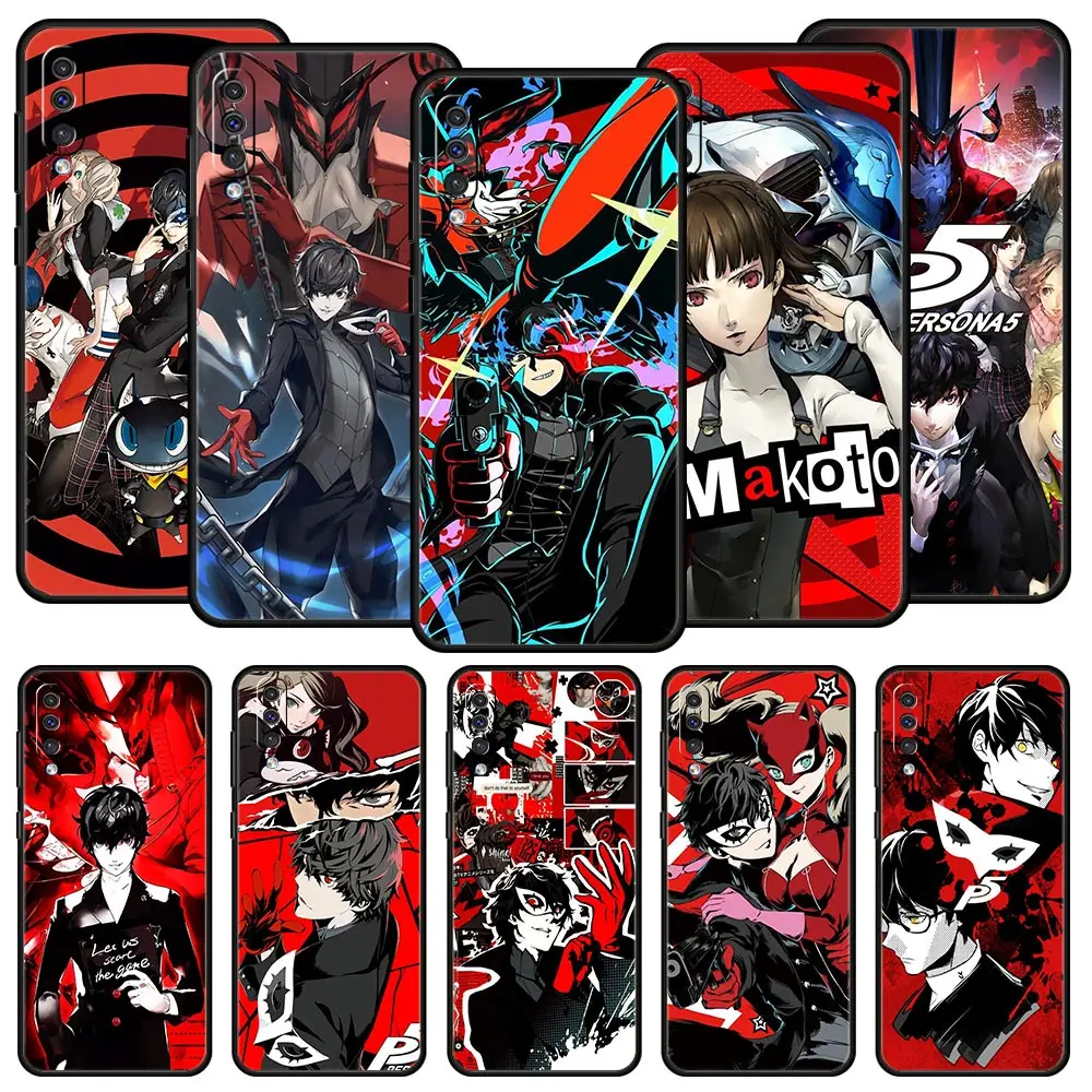 

Persona 5 Take Your Heart Phone Case For Samsung A52 A12 A32 4G A22 5G A30 A50 A10 A20e A72 A70 A02s A04 A10s A20s A40 A42 Cover