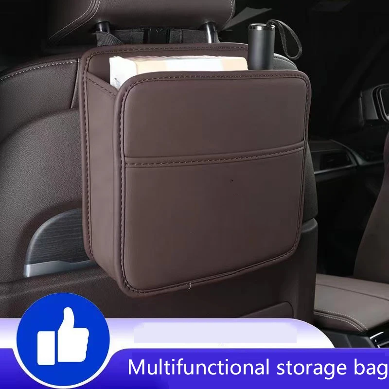 

Car seat back storage bag hanging bag car seat back storage bag mesh pocket multifunctional storage box,car interior accessories