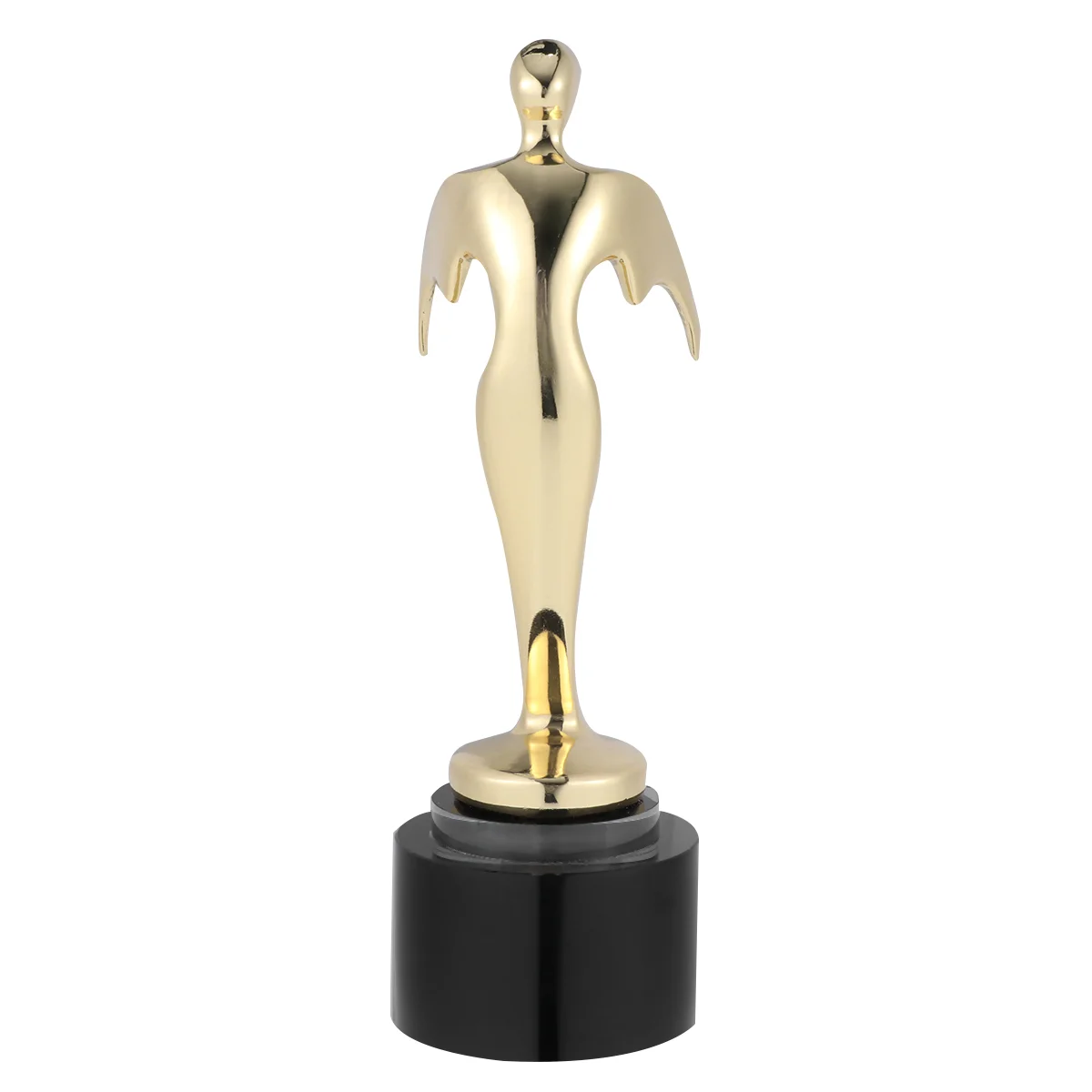 

1PC Metal Golden Award Trophy Gold Flying Man Trophy for Children Party Favors Reward Prizes