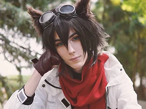 short brown wig short black wig