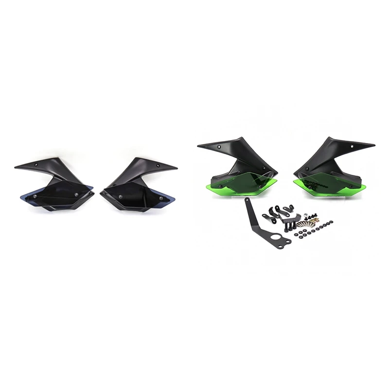 

Motorcycle Side Downforce Naked Spoilers Fixed Wing Winglet Fairing Deflectors For Kawasaki Z900 Z 900 2020 2021