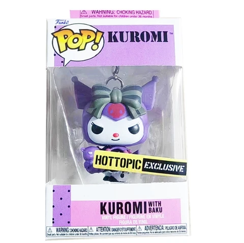 Карманный Брелок Funko, поп-брелок, виниловый экшн-фигурка дьявола Kuromi Hello Kitty Kuromi, подарок