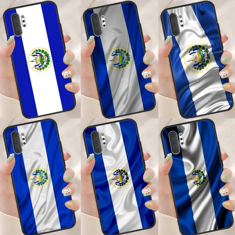Чехол с национальным флагом Сальвадора для Samsung Galaxy S22 Ultra S21 FE Note 10 20 S8 S9 S10 Plus S20