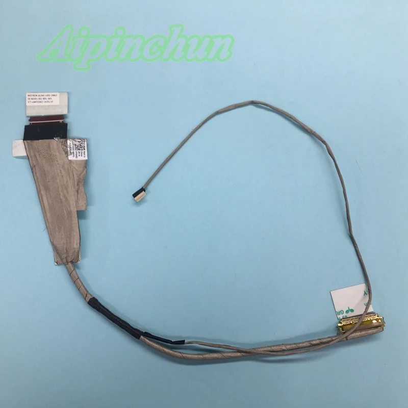 Новый кабель Wistron DL340 LVDS для ноутбука Dell E3440 L3440 DL340, ЖК-экран, гибкий кабель P/N:50.46O01.001