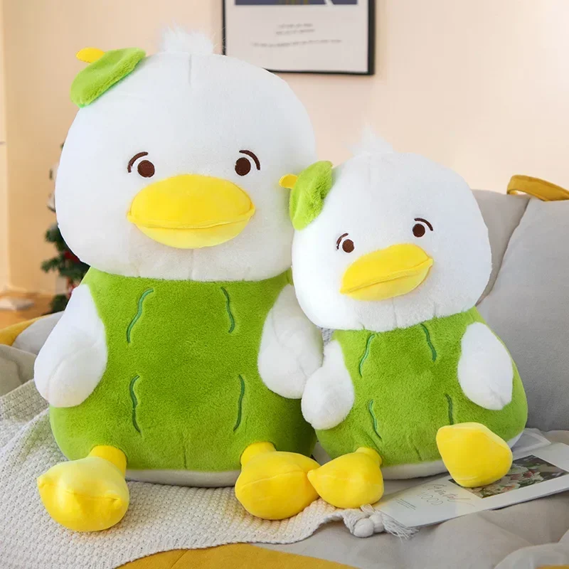 Мультяшная кукла Dorky Bittersweet Duck плюшевые игрушки успокаивающая для сна зеленый