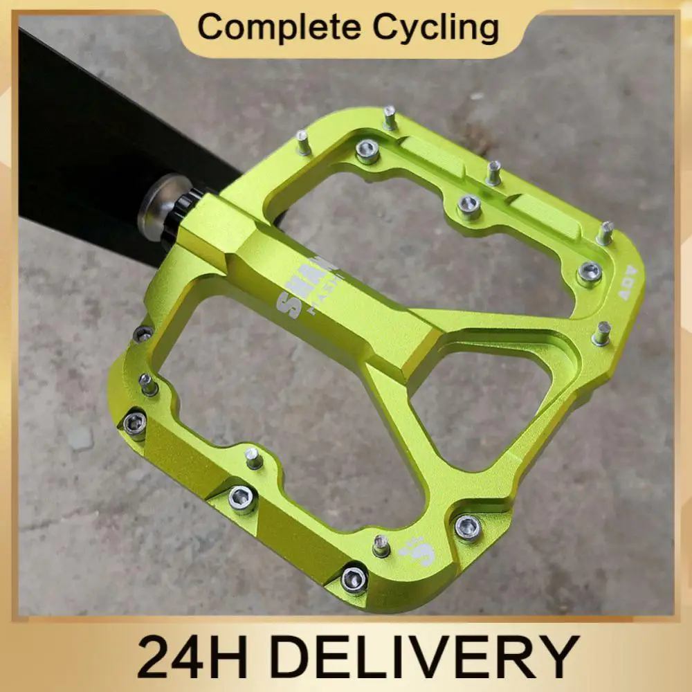 

Cycling Foot Pedal High Quality Aluminum Alloy For Mountain Bikes Road Bikes Bicycles Cycling Pedal Platform One-piece Molding