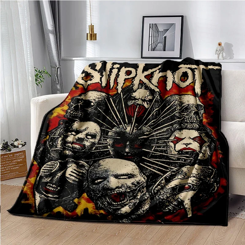 

New Wave of American Heavy Metal Band Soft Throws, Travel Bedding, Couch, Sofa, Bed, Birthday