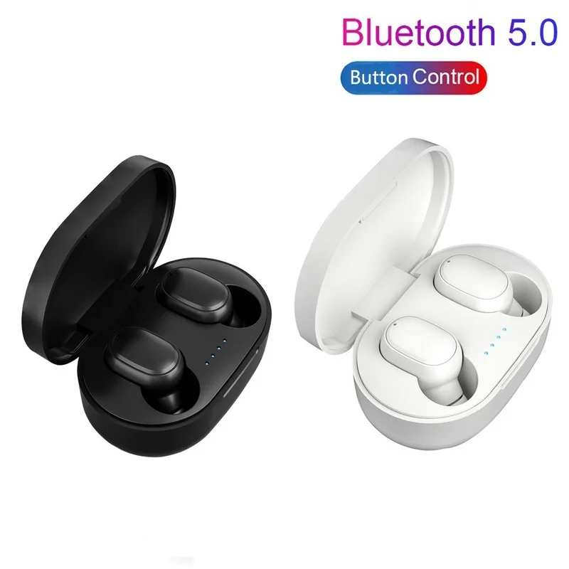 

A6S TWS Wireless Headphones Bluetooth 5.0 Earphones Sports Earplugs Mini In-Ear Earbuds for Xiaomi Huawei iPhone Phones Earpiece