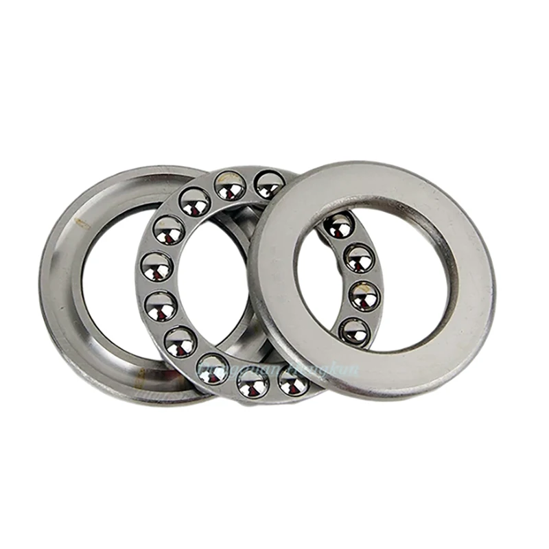 

1 PCS Miniature Plane Thrust Bearings Inner Hole 10/20/25/30/35/40/45--110mm Rolling Bearing Seat Table Surface Plane Bearing