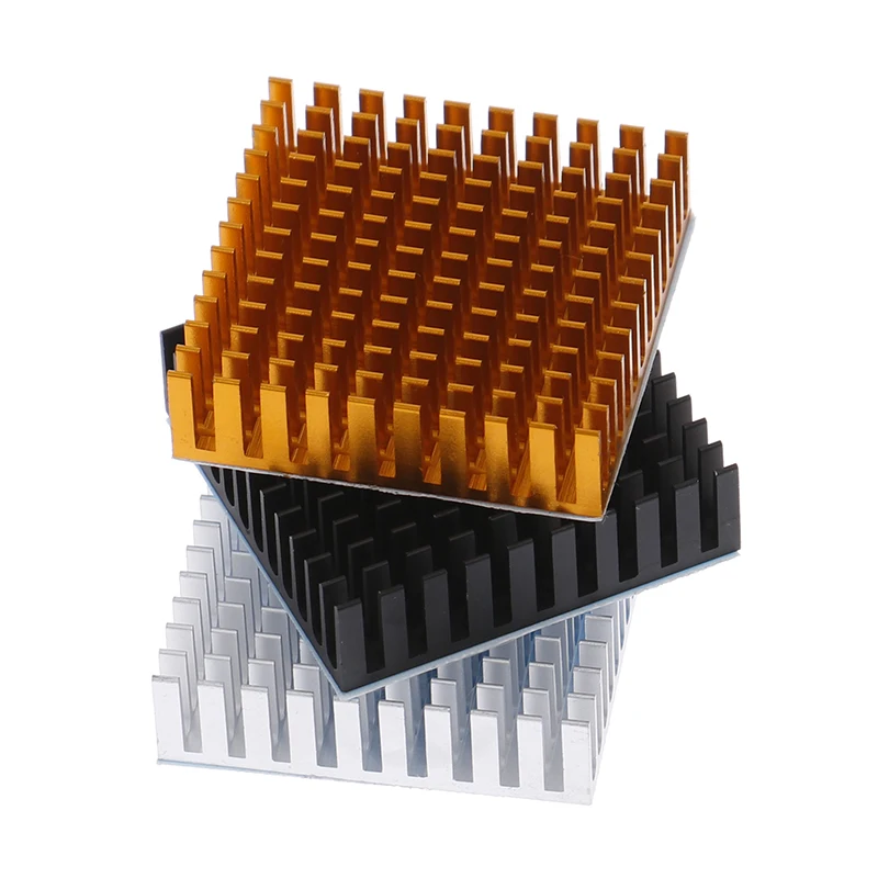 

3D Printer Aluminum Motor Heatsink Extruded Heat Dissipation Electronic Heat Sink For Stepper Motor Ender 3 40*40*11MM