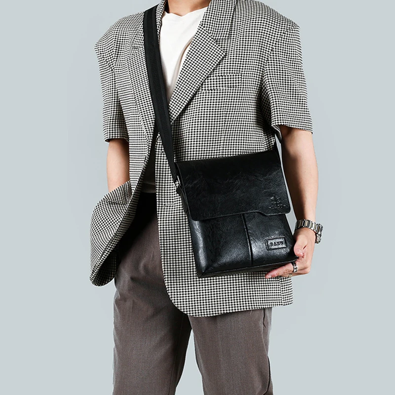 Мужская сумка через плечо сумка-мессенджер с ремнем для телефона Повседневная