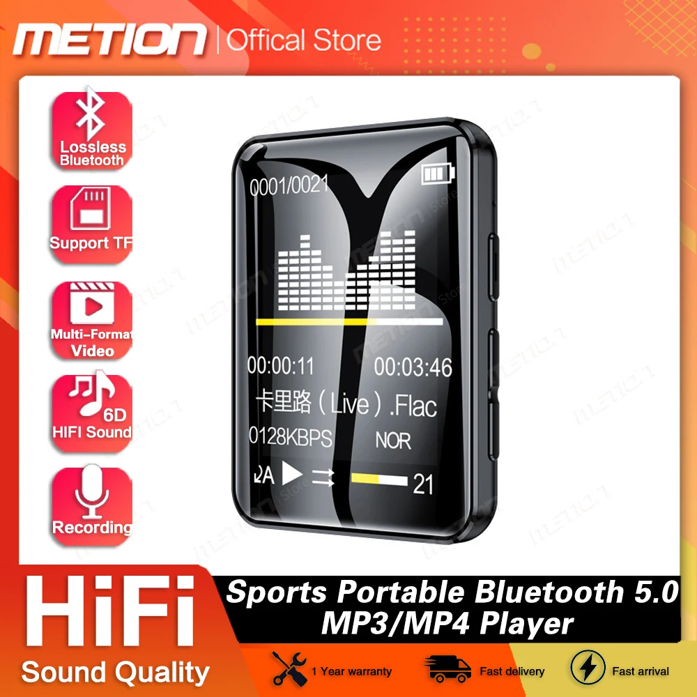 

High quality mp3 плееры MP3 player Bluetooth full screen Walkman 16GB lossless HIFI music player Portable MP4 video player FM