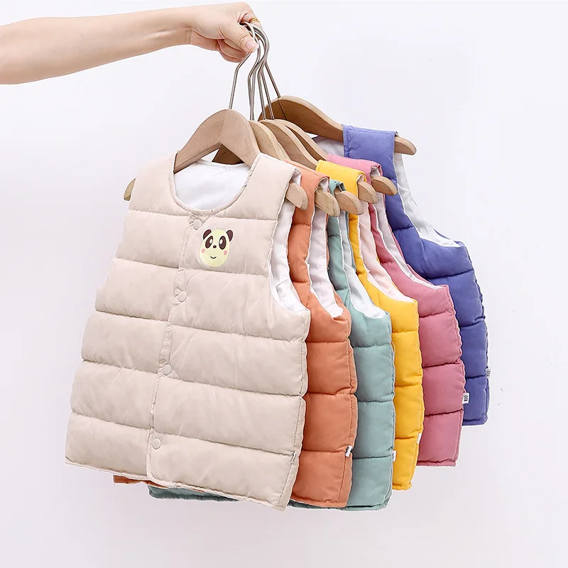 

2022 New Children's Down Cotton Vest Children's Wear Vest