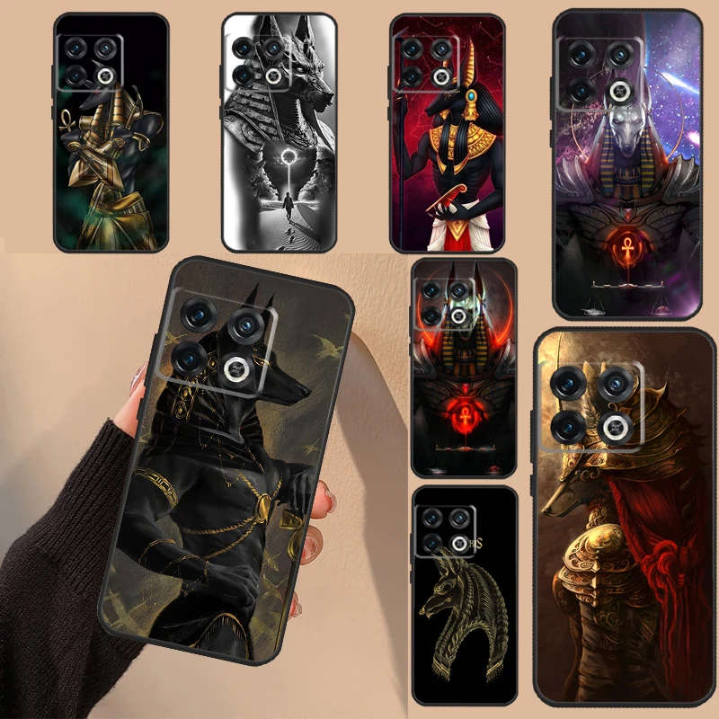 Чехол Anubis с изображением древнего египетского Бога для OnePlus Nord 3 2T N10 N20 N30 CE 2 Lite 11 10 9