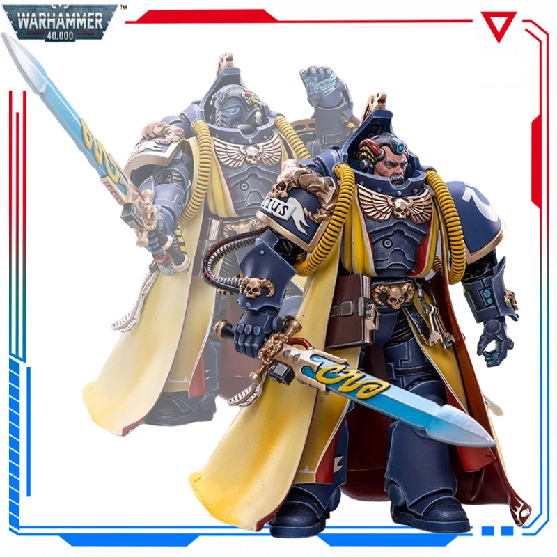 

In Stock 1/18 JOYTOY Warhammer 40K Space Marines Ultramarines Primaris Librarian Anime Action Figures Collection Model Toy Gift