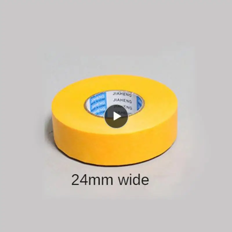 

Spray Paint Masking Protection Masking Tape High Viscosity Painting Protection Sticker Yellow Packing Paper Craft Washi Tape 50m