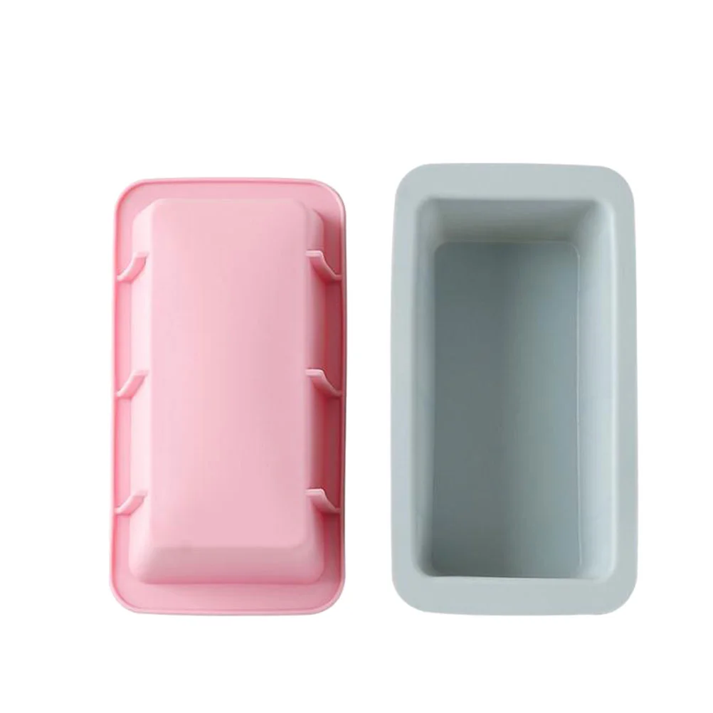 

Baking Mold Pan Bread Silicone Cake Rectangular Toast Mousse Tools Loaf Mould Shapes Accessories Dessert Shaping Pans