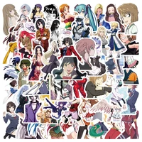 103052pcs collection of popular anime heroines stickers decals diy bike skateboard fridge laptop kid sticker toys